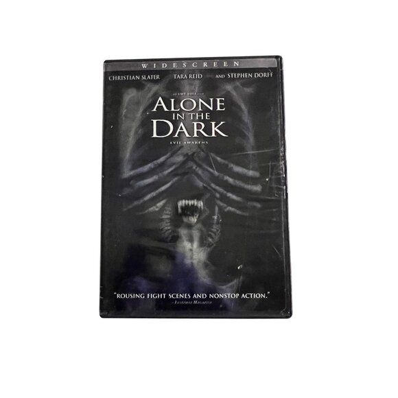 Alone In The Dark 2005 DVD Widescreen Christian Slater Action Horror Pre-Owned - Picture 1 of 5